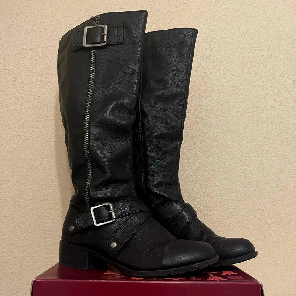 SO Womens Black Tall Boots!
